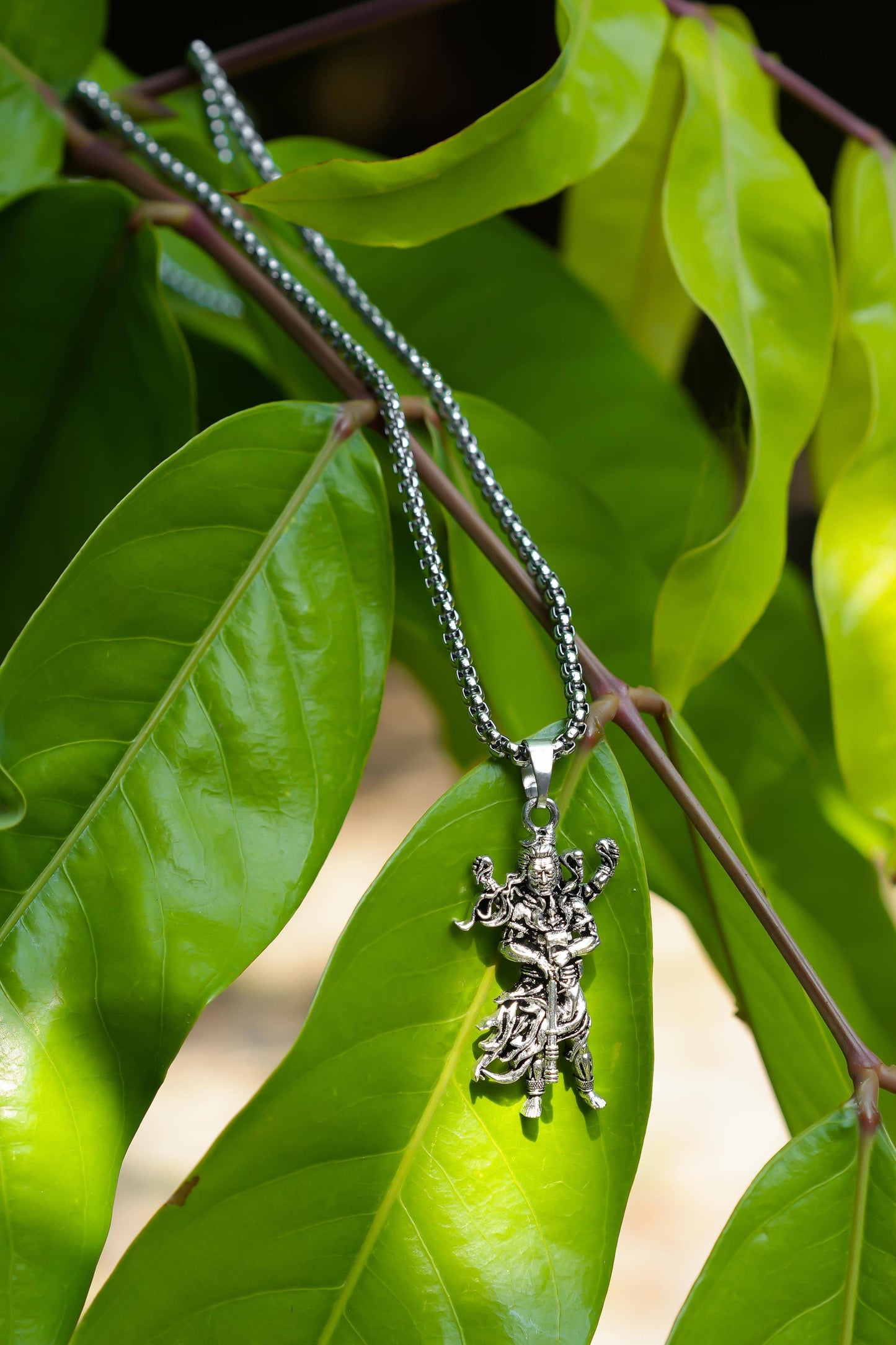 Mahakal Pendant With Chain - Harappakart