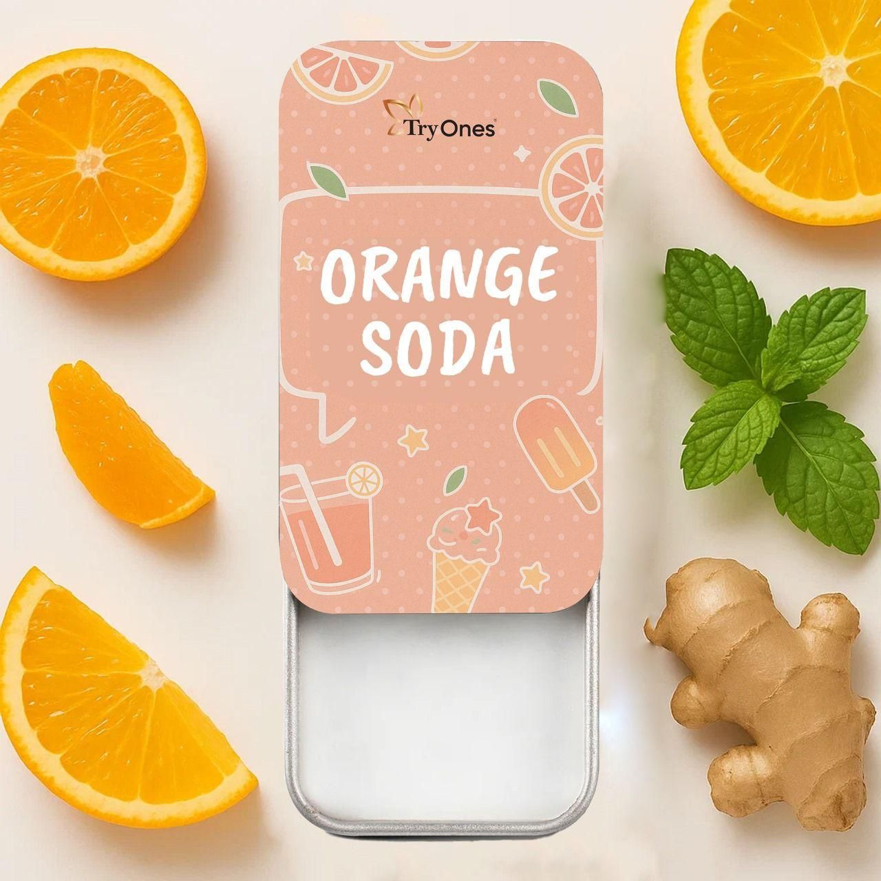 Orange Soda Solid Perfume 10 gm Pack of 1 -