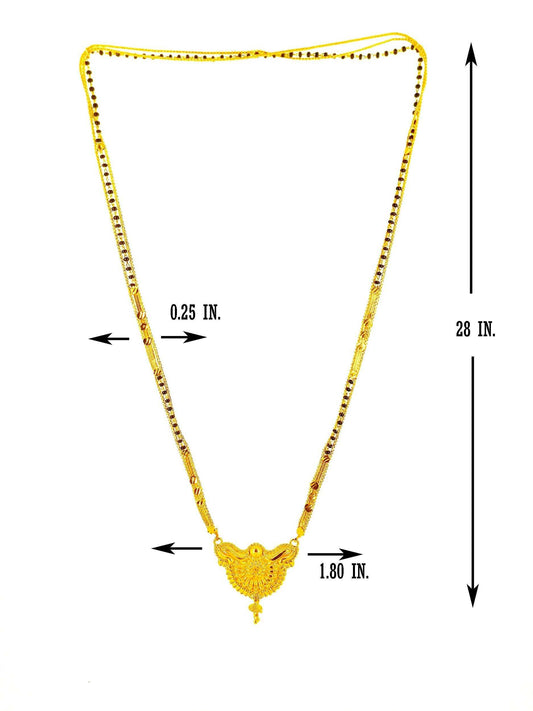Latest Gold Plated Mangalsutra - Harappakart