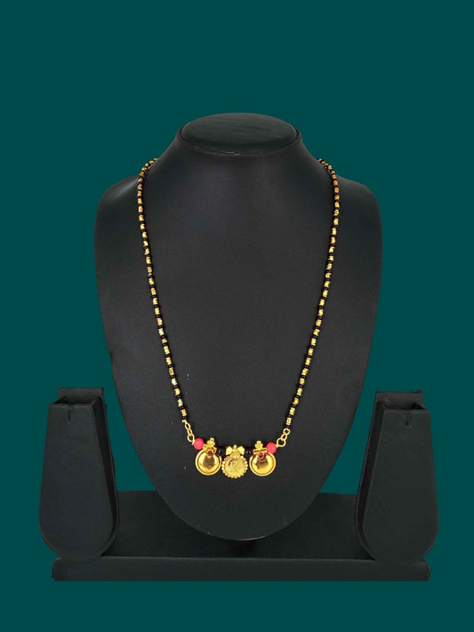 Trendy Gold Plated Mangalsutra - Harappakart