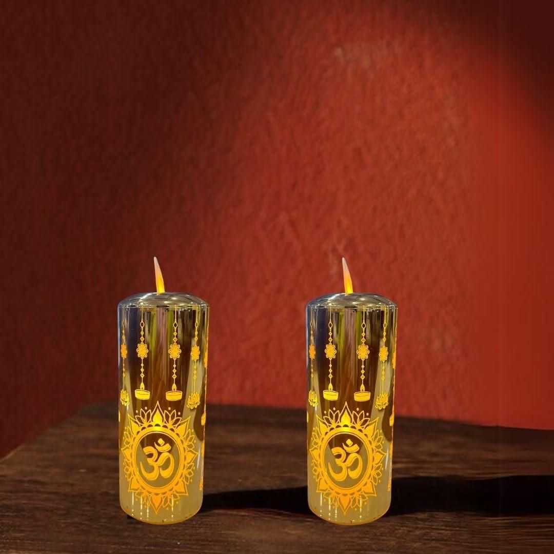 Realistic Moving Flame LED Light - Harappakart