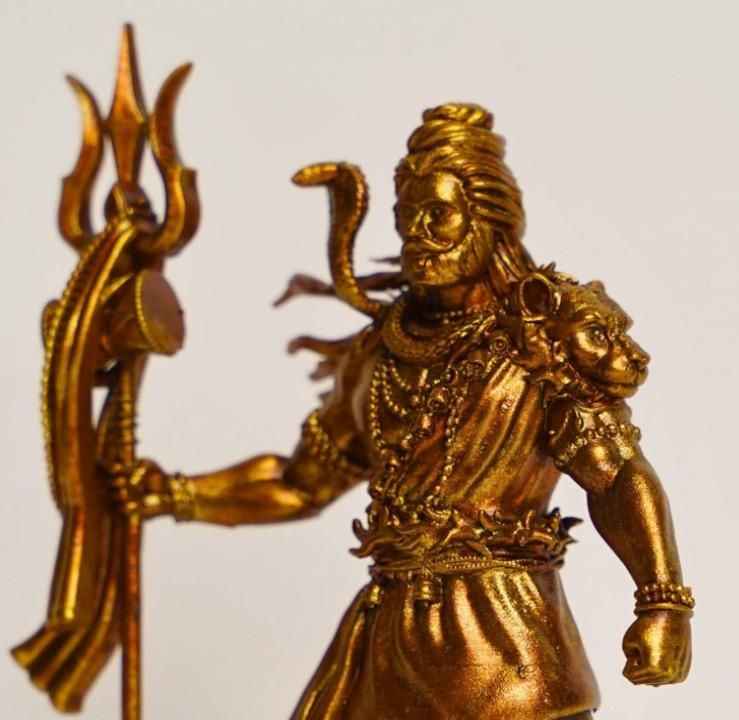 Shiva Statue Car Dashboard Idol - Harappakart