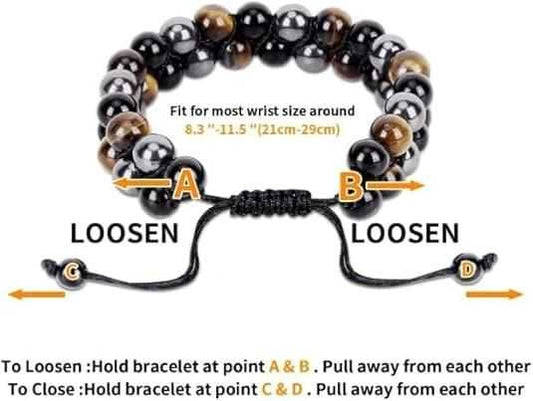 Double Layer Triple Protection Bracelet - Harappakart