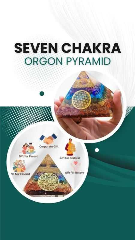 Seven Chakra Orgon Pyramid - Harappakart