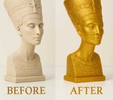 Glitter Metallic Paint 200 ml Pack of 2 - Harappakart