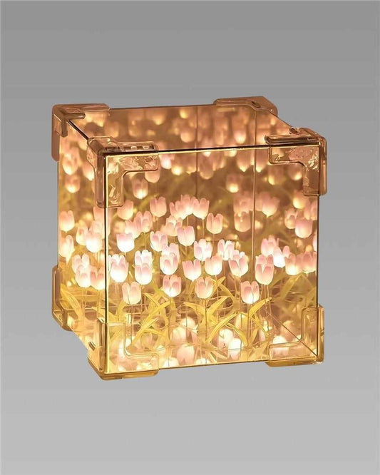 Tulip Cube Mirror Lamp