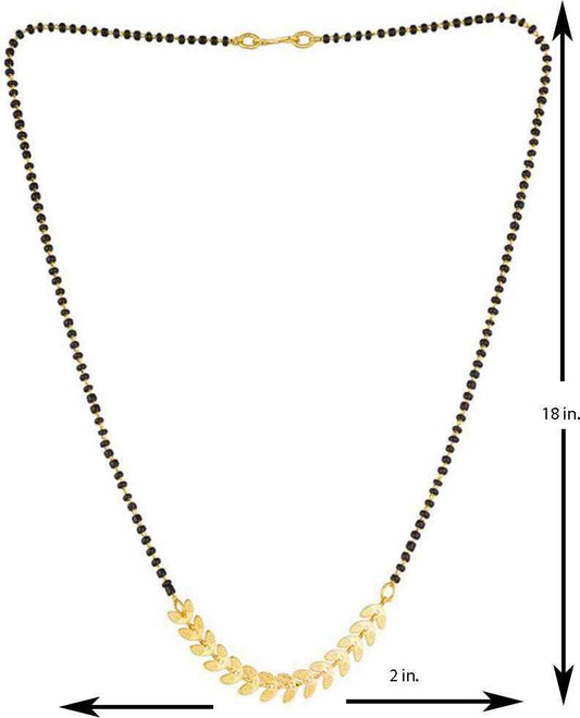 New Gold Plated Mangalsutra - Harappakart