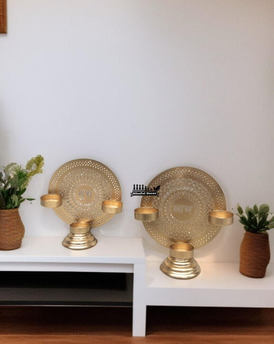 3 Tea Light Holder - Pack of 2 -