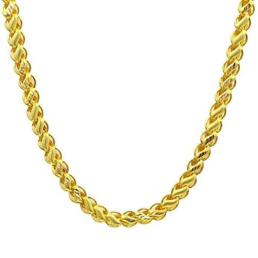 Latest Brass Gold Plated Chain - Harappakart