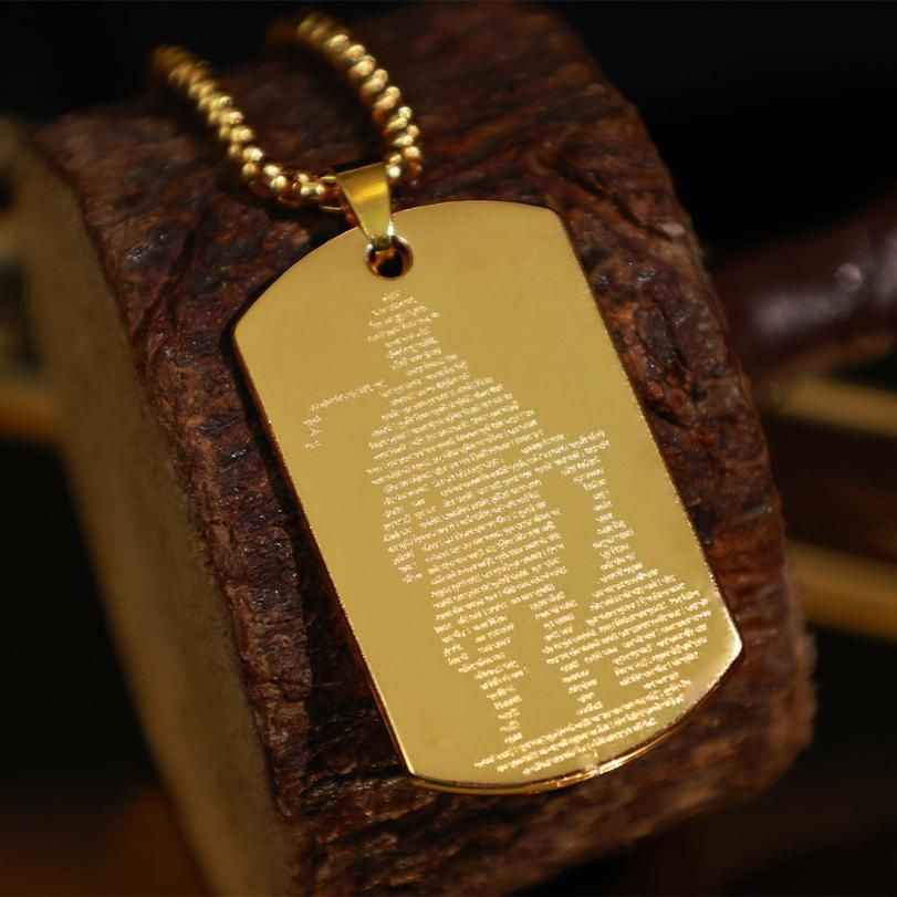Hanuman Chalisha Pendant with Chain