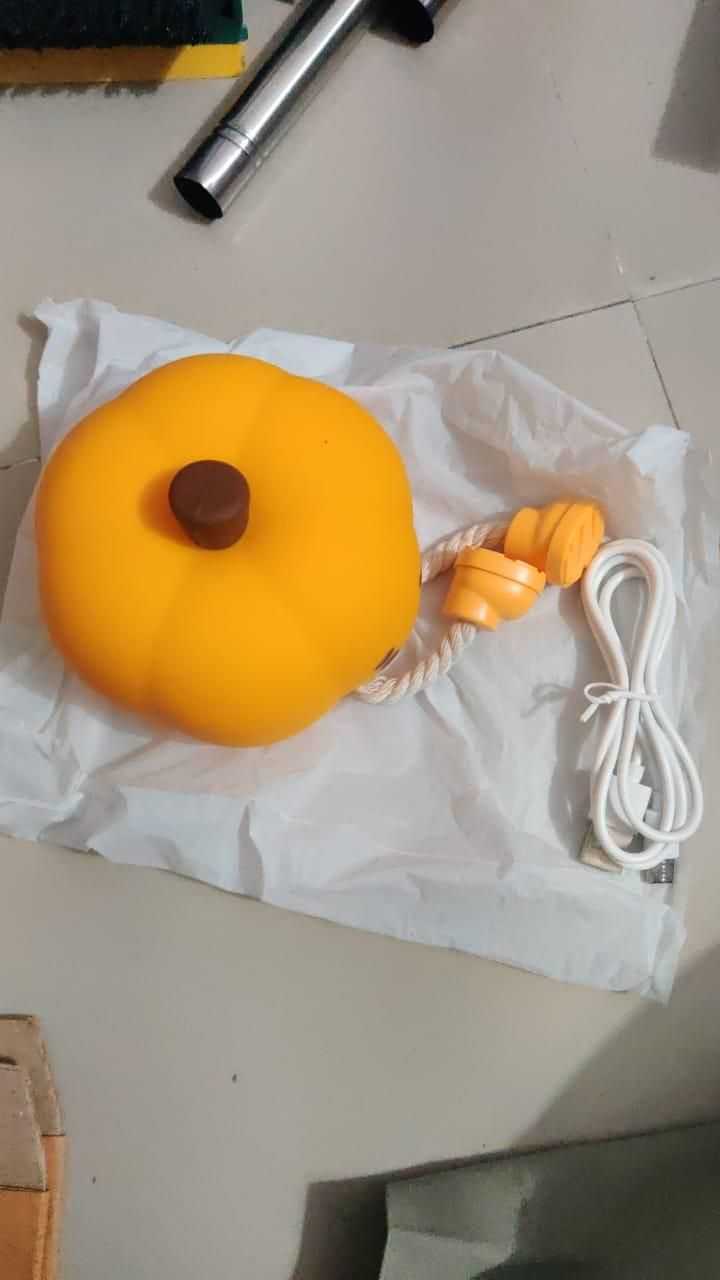 Sad Pumpkin Silicone Lamp - Harappakart