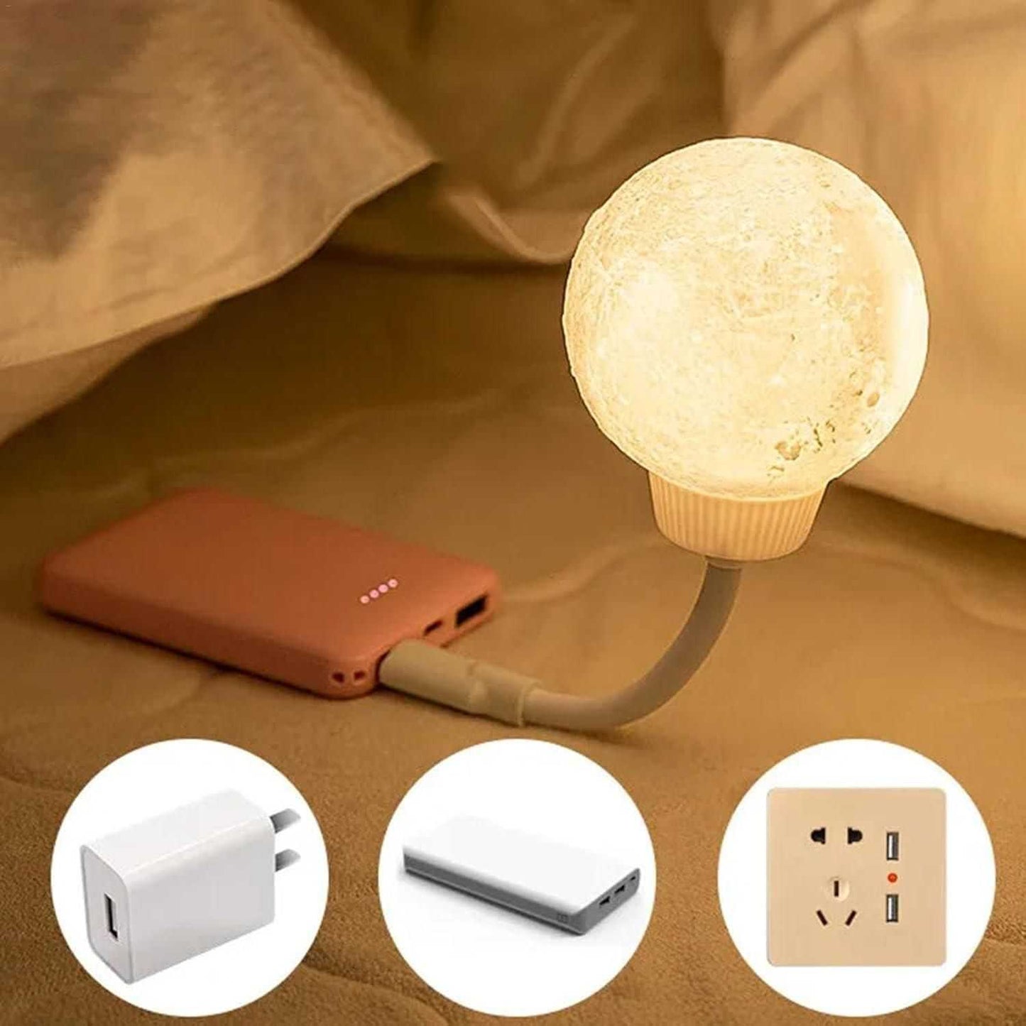 Moon LED Lights for Bedroom,Home ,Office - Harappakart