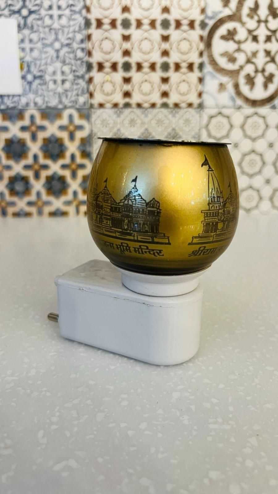 Electric Shri Ram Kapoordani for Living Room, Drawing Room and Pooja Hall - Harappakart