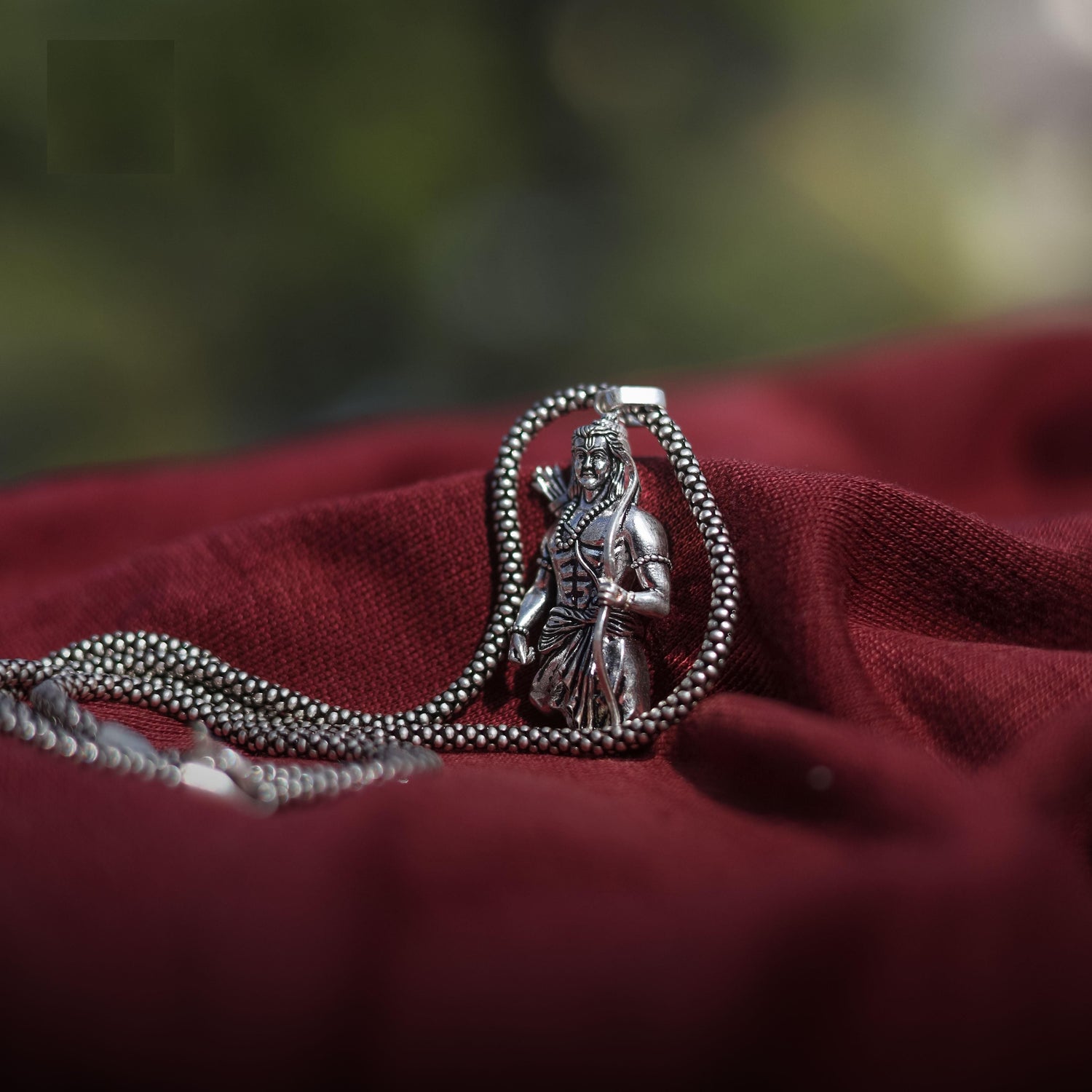 Lord Ram Pendant With Chain - Harappakart