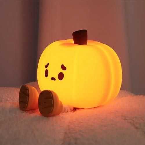 Sad Pumpkin Silicone Lamp - Harappakart