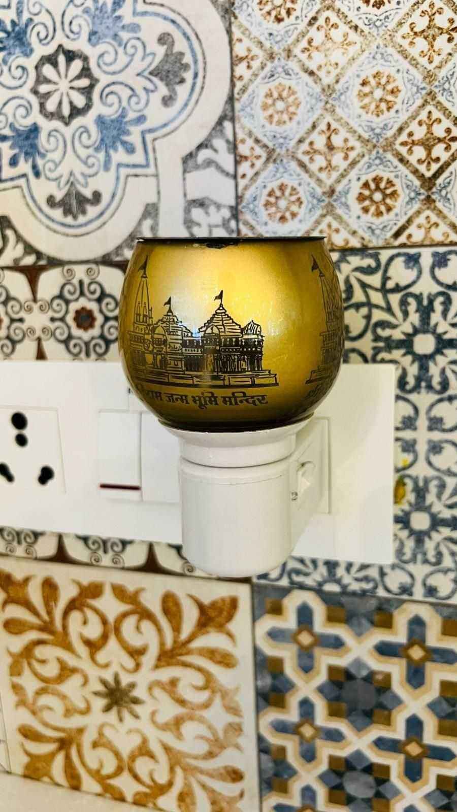 Electric Shri Ram Kapoordani for Living Room, Drawing Room and Pooja Hall - Harappakart