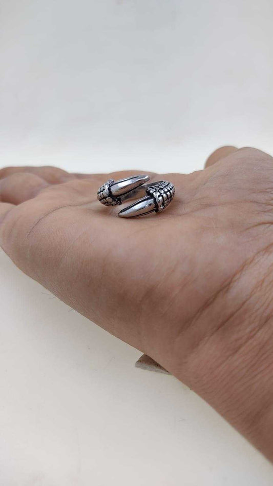 Saizen Silver Rings for Men - Harappakart