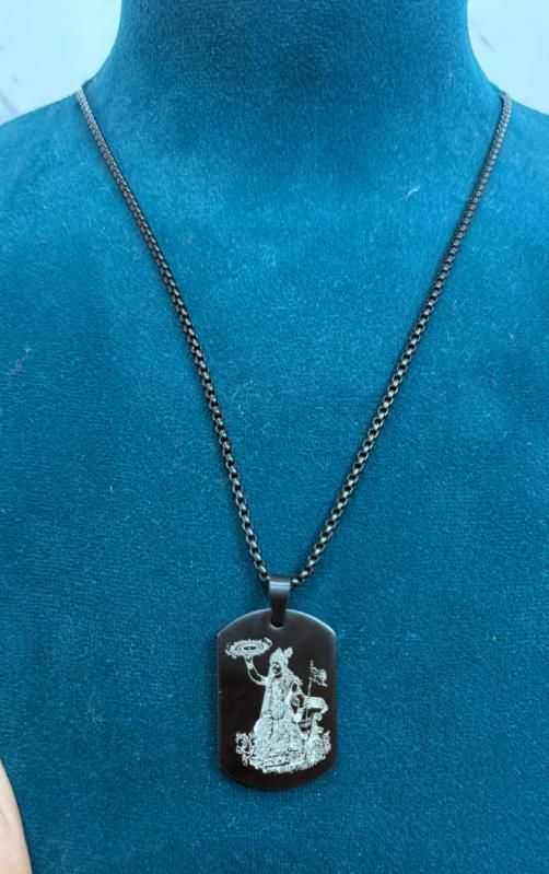 Protector Hanuman Godform Pendant with Chain - Harappakart