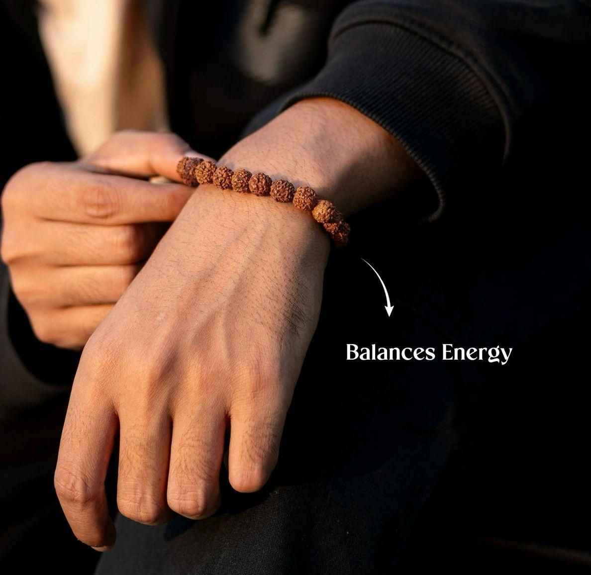 7 Mukhi Rudraksha Bracelet - Harappakart