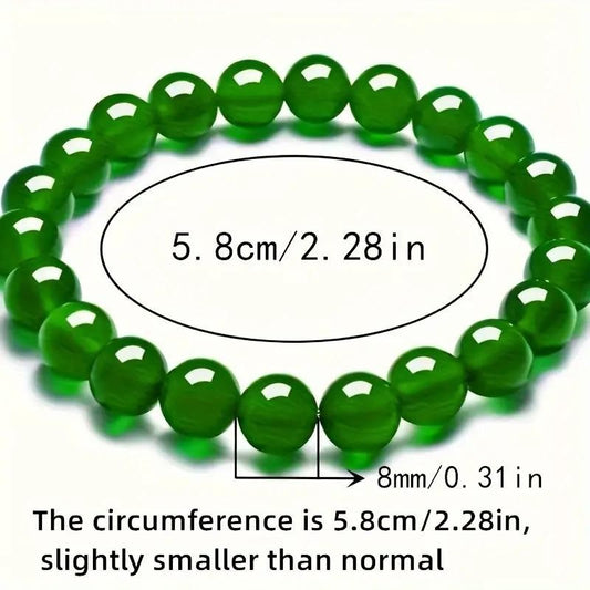 Green Jade Bracelet Pack of 1 - Harappakart
