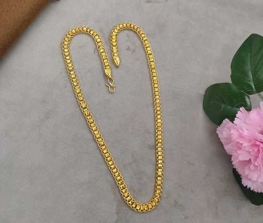 Elegant Gold Plated Chain - Harappakart