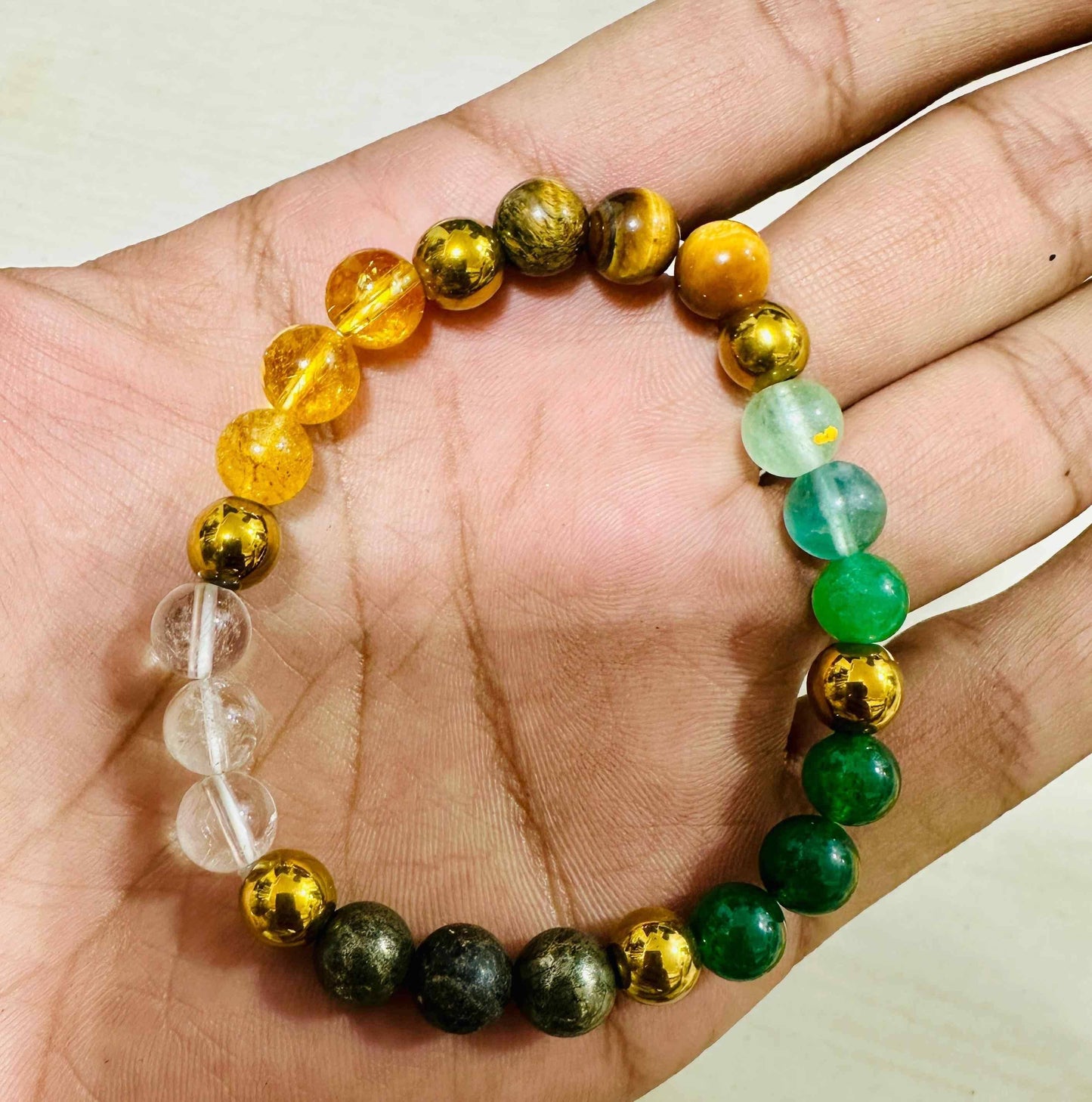 Dhan Yog Elasticated Bracelet - Harappakart