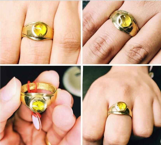 Divya Paramani Ashtadhatu Anghuti - Spiritual Healing and Empowerment Ring - Harappakart