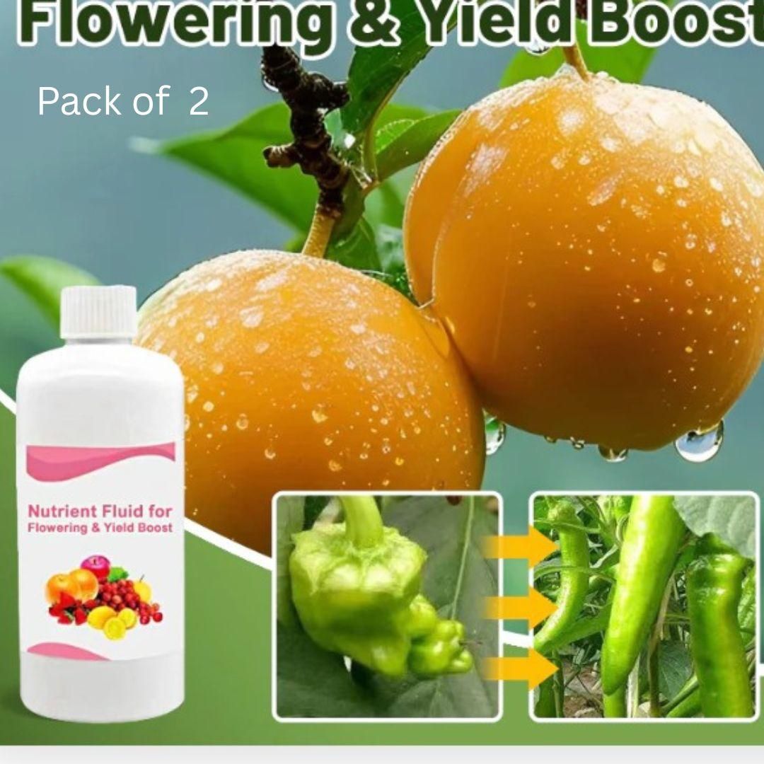 Nutrient Fluid for Flowering and Yielding Boost (Pack of 2) -