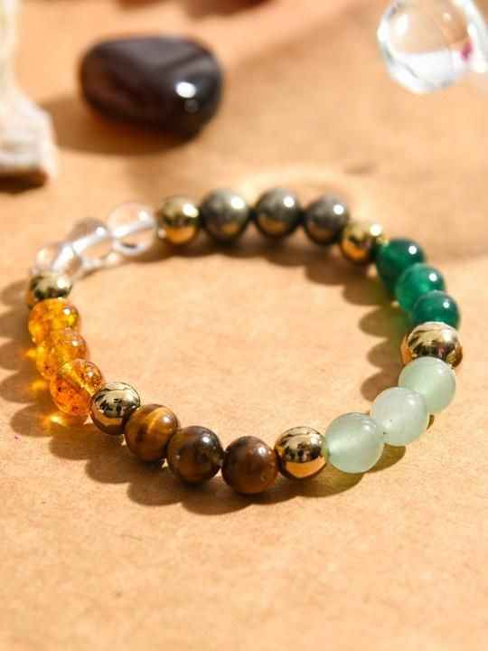 Dhan Yog Elasticated Bracelet - Harappakart