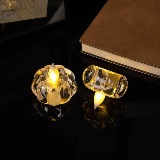 2 Pcs Led Pumpkin Lanterns