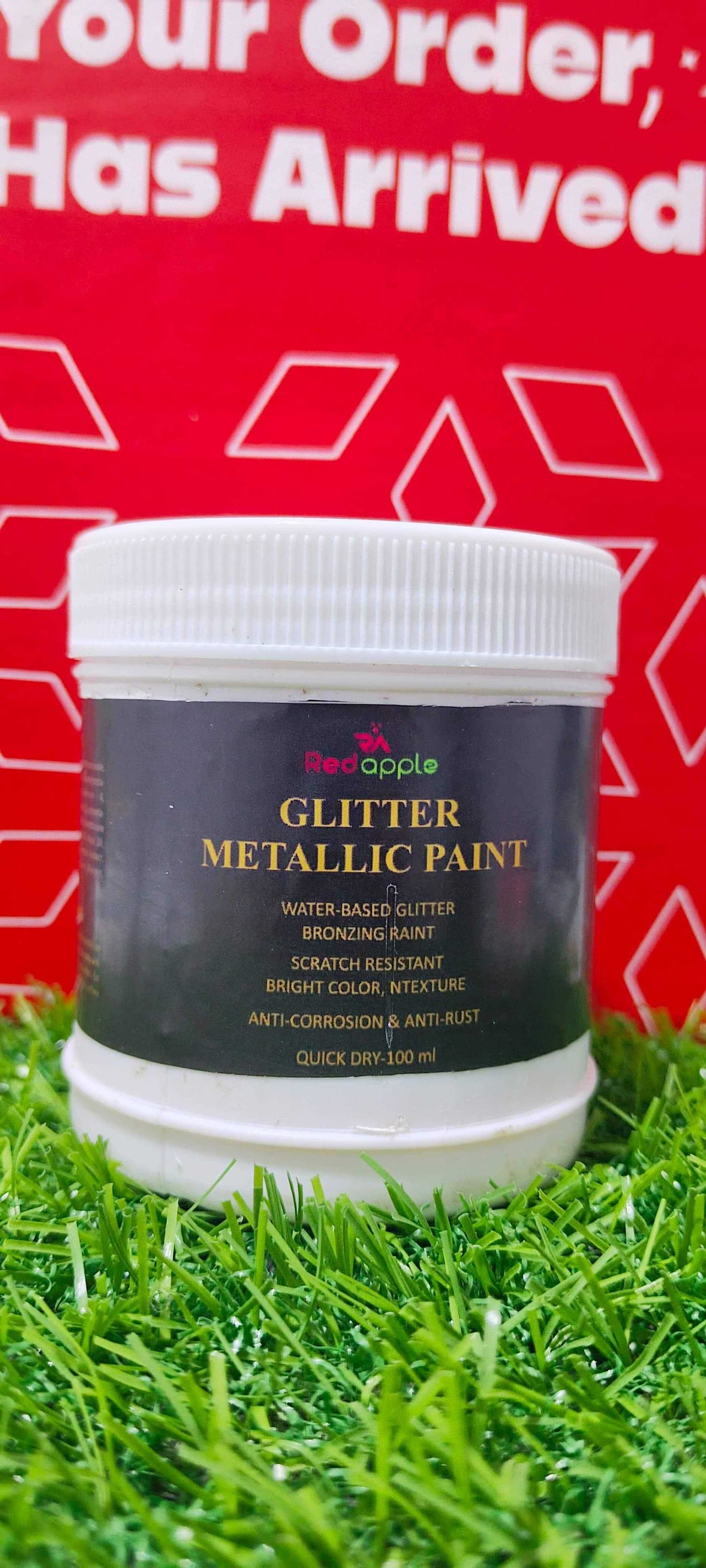 Glitter Metallic Paint 200 ml Pack of 2 - Harappakart