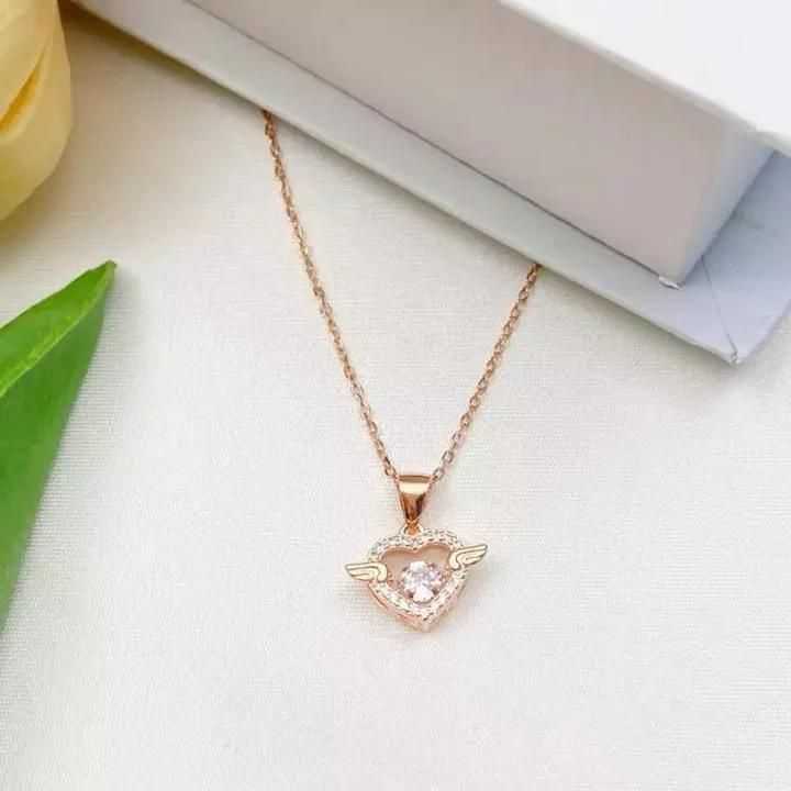 Heart With Wings Necklace - Harappakart