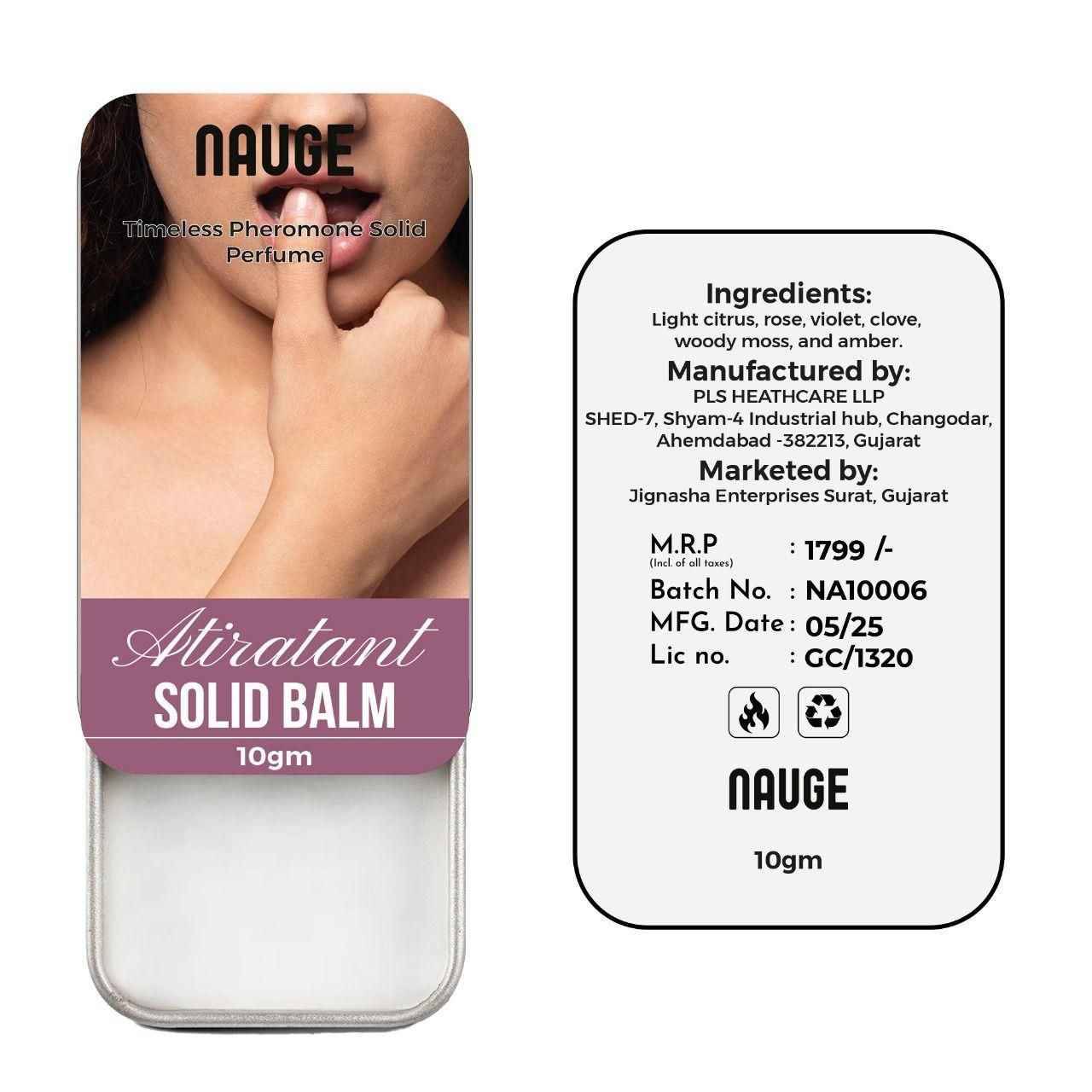 NAUGE Timeless Pheromone Solid Perfume 10gram