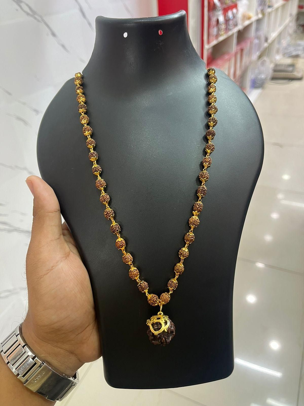 5 Mukhi Rudraksha Chain - Harappakart