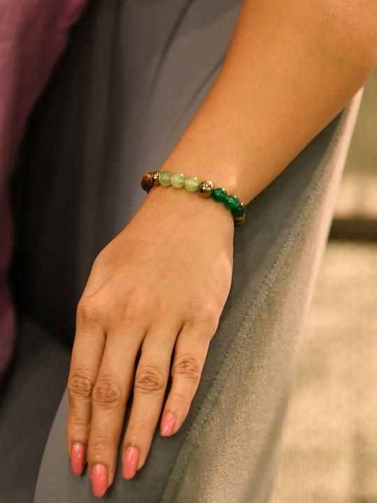 Dhan Yog Elasticated Bracelet - Harappakart