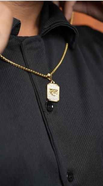Shree Ram Pendant with Chain for Spiritual Elegance - Harappakart