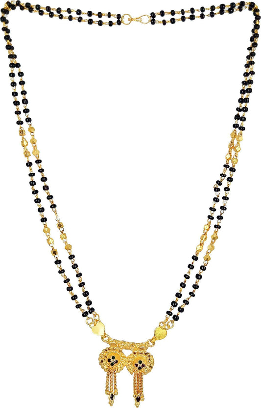 Beautiful Gold Plated Mangalsutra - Harappakart