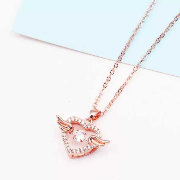 Heart With Wings Necklace - Harappakart