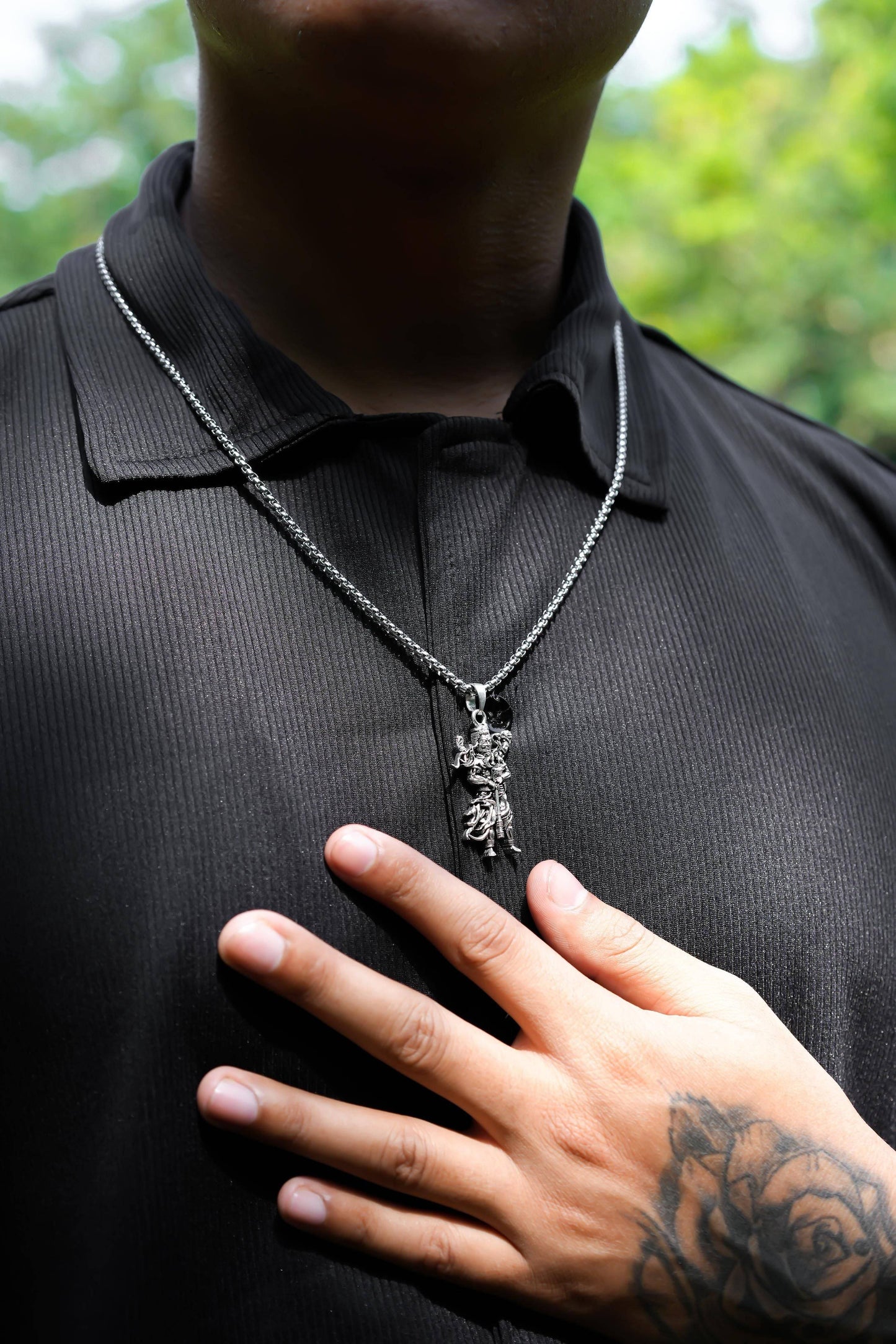 Mahakal Pendant With Chain - Harappakart