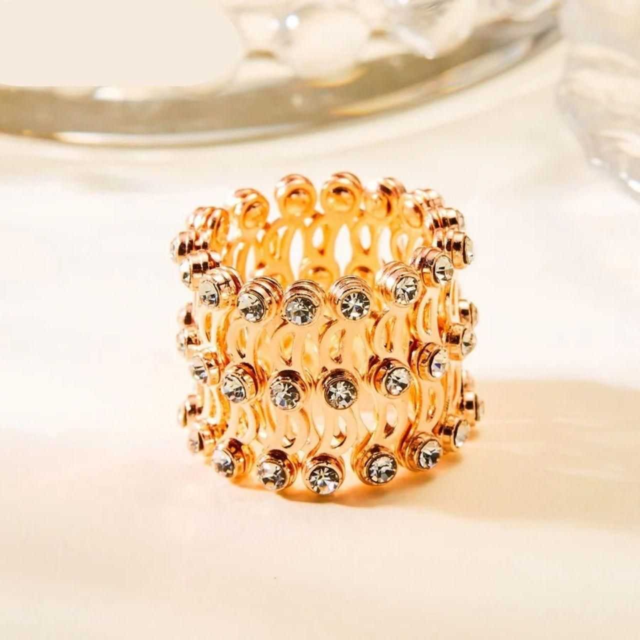 Stretchable Ring Bracelet - Versatile 2 In 1 Stylish Accessory - Harappakart