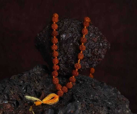 108 Beads Rudraksha Jaap Mala - Harappakart