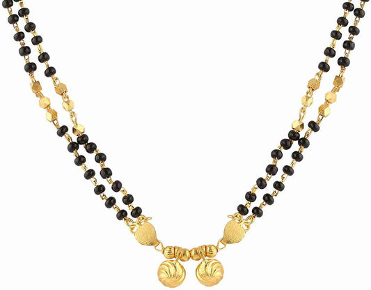 Pretty Gold Plated Mangalsutra - Harappakart