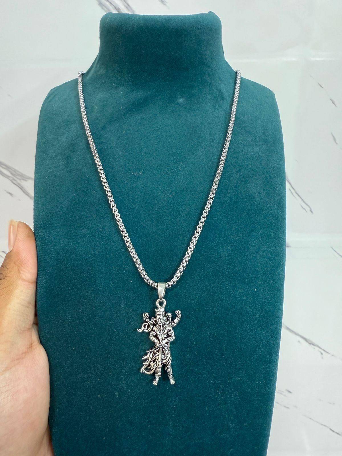 Mahakal Pendant With Chain - Harappakart