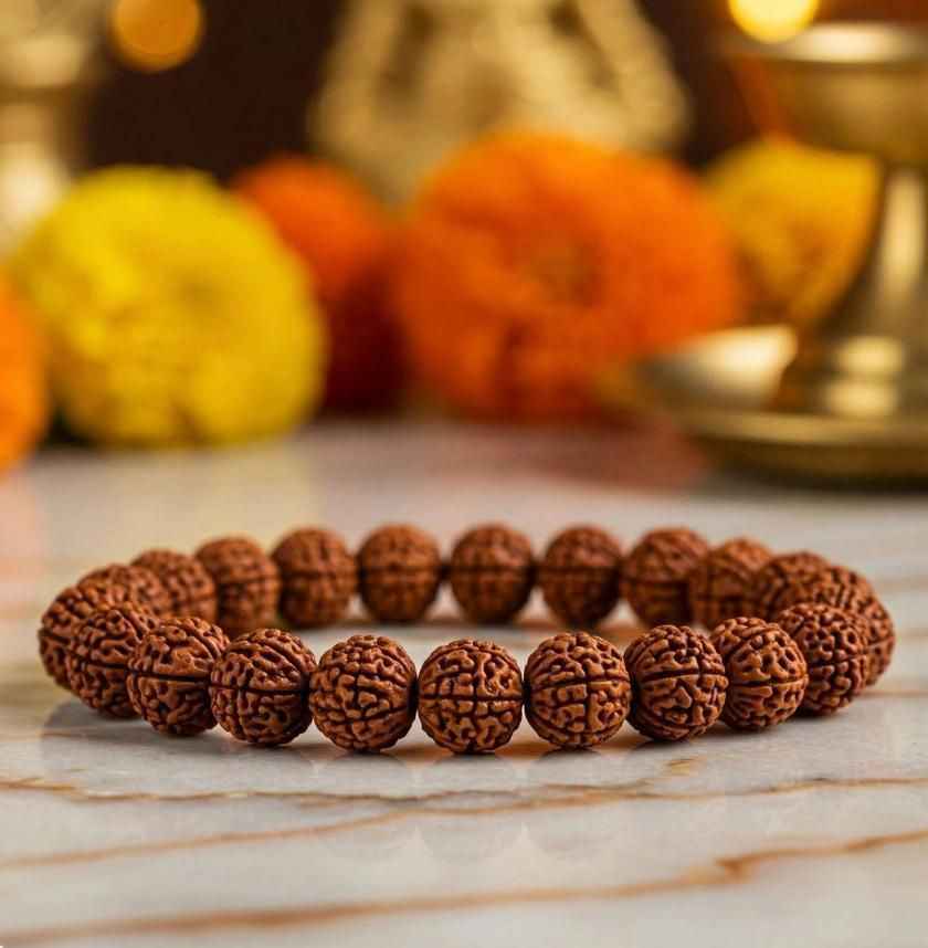 7 Mukhi Rudraksha Bracelet - Harappakart