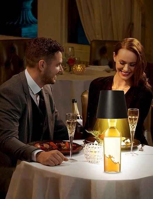 Wine Bottle Light Table Lamp - Harappakart