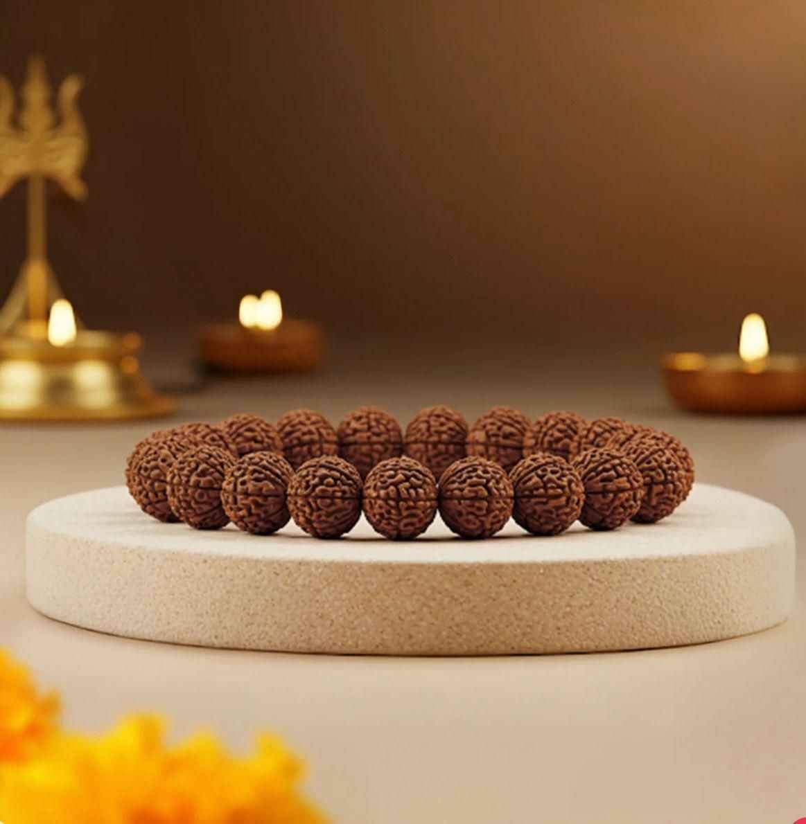 5 Mukhi Rudraksha Bracelet - Harappakart