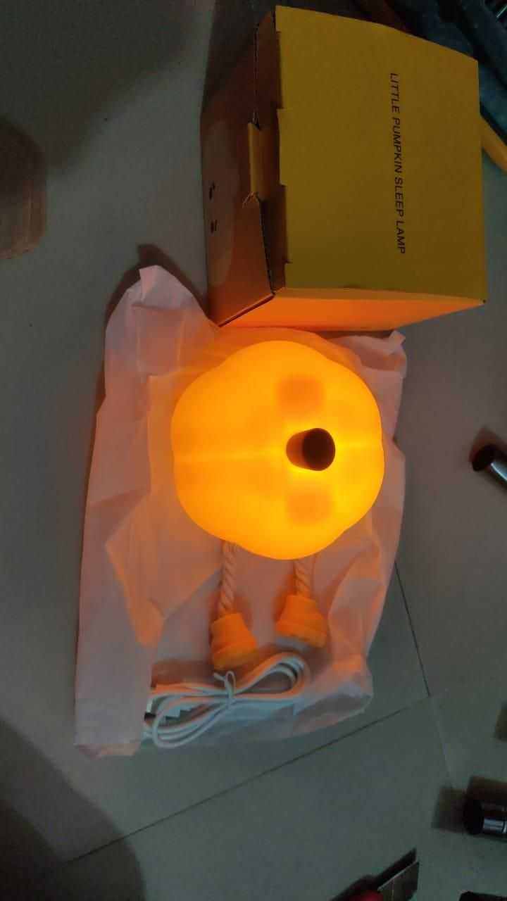 Sad Pumpkin Silicone Lamp - Harappakart
