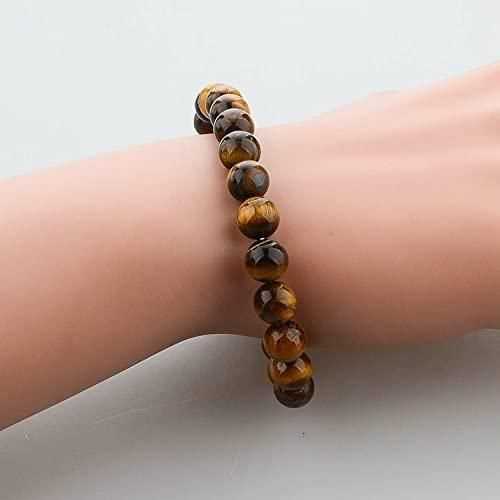 Tiger Eye Yellow Crystal Healing Stone Bracelet - Harappakart