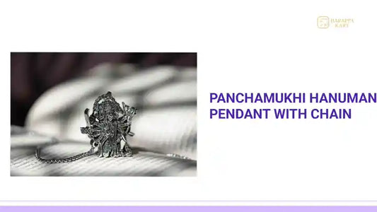 Panchamukhi Hanuman Pendant With Chain by@Outfy