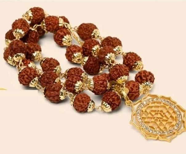 Authentic Rudraksha Malas & Pendants | 5 Mukhi & Shiva Designs - Harappakart